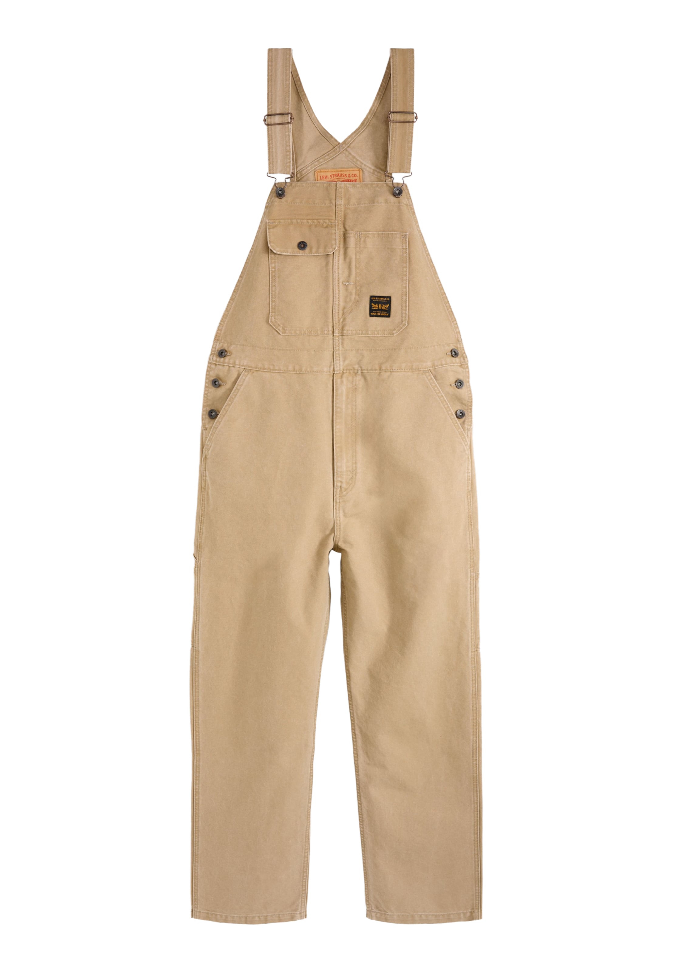 LEVI'S ® Overalljeans i 31-32 i lysebrun, Produktvisning
