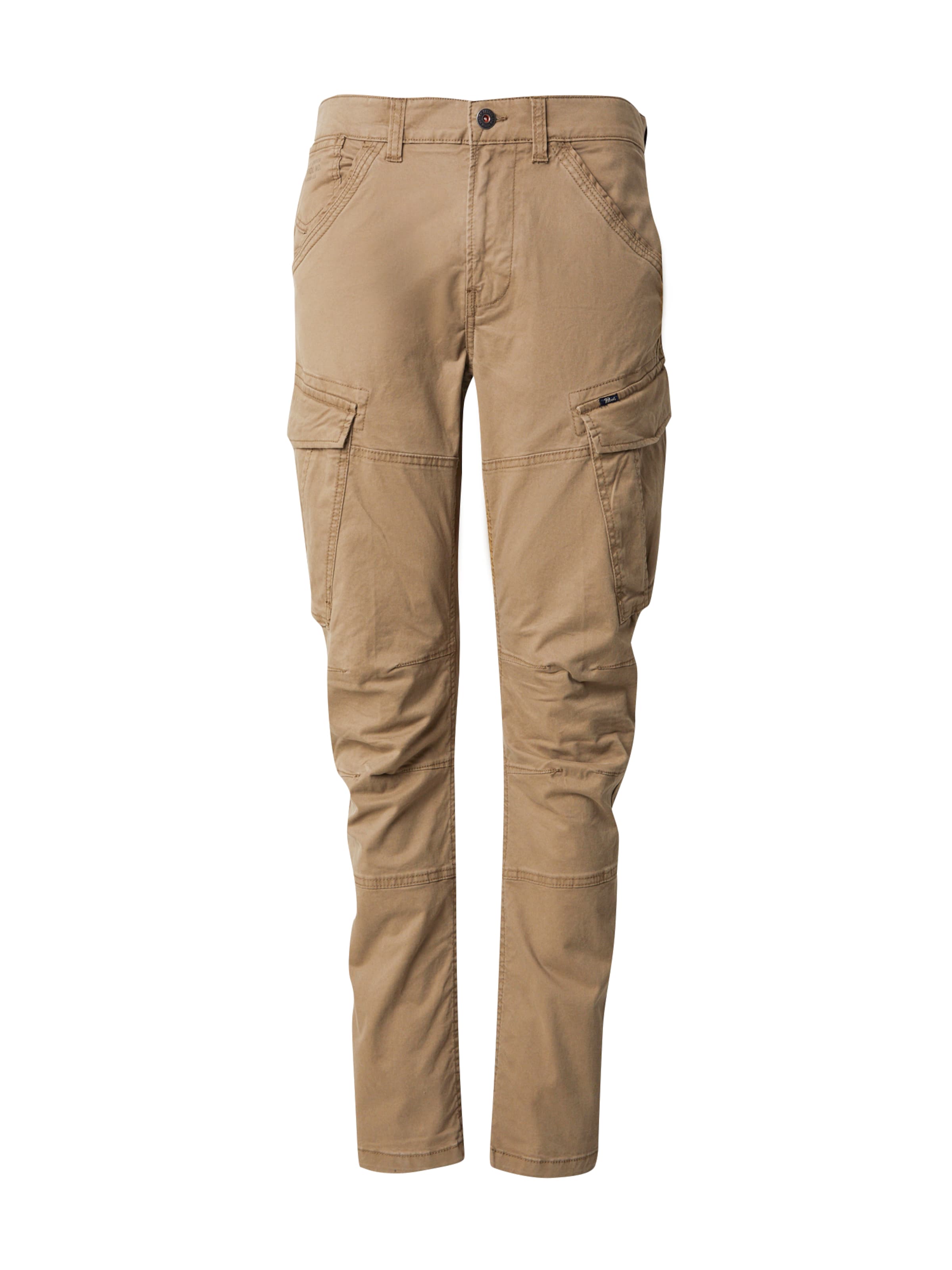 Regular Pantalon cargo 'Shellfront' Petrol Industries en marron : devant