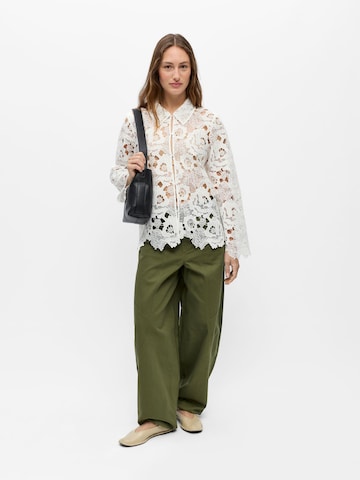 Camicia da donna 'OBJElera' di OBJECT in bianco