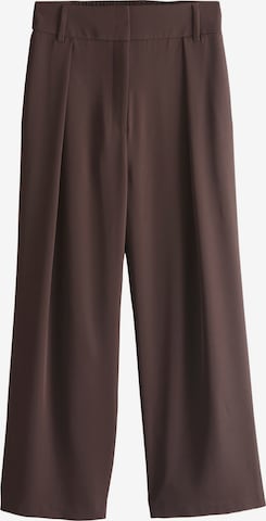 Next Wide leg Byxa i brun: framsida