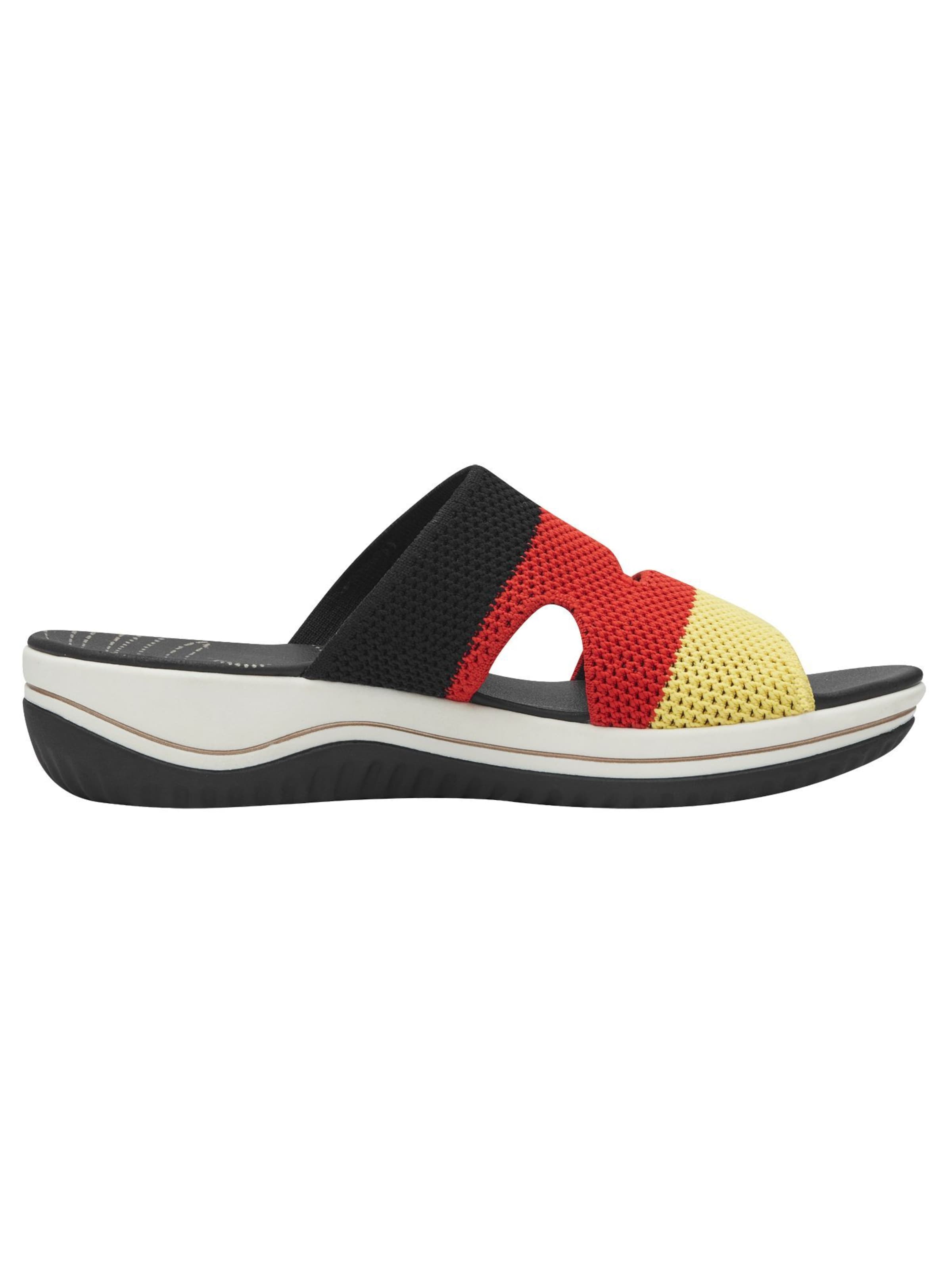 JANA Pantolette 'Coshy Original' in Schwarz