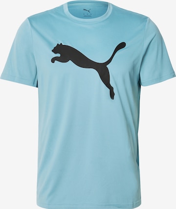 PUMA Toiminnallinen paita 'Tad Essentials' värissä sininen: etupuoli