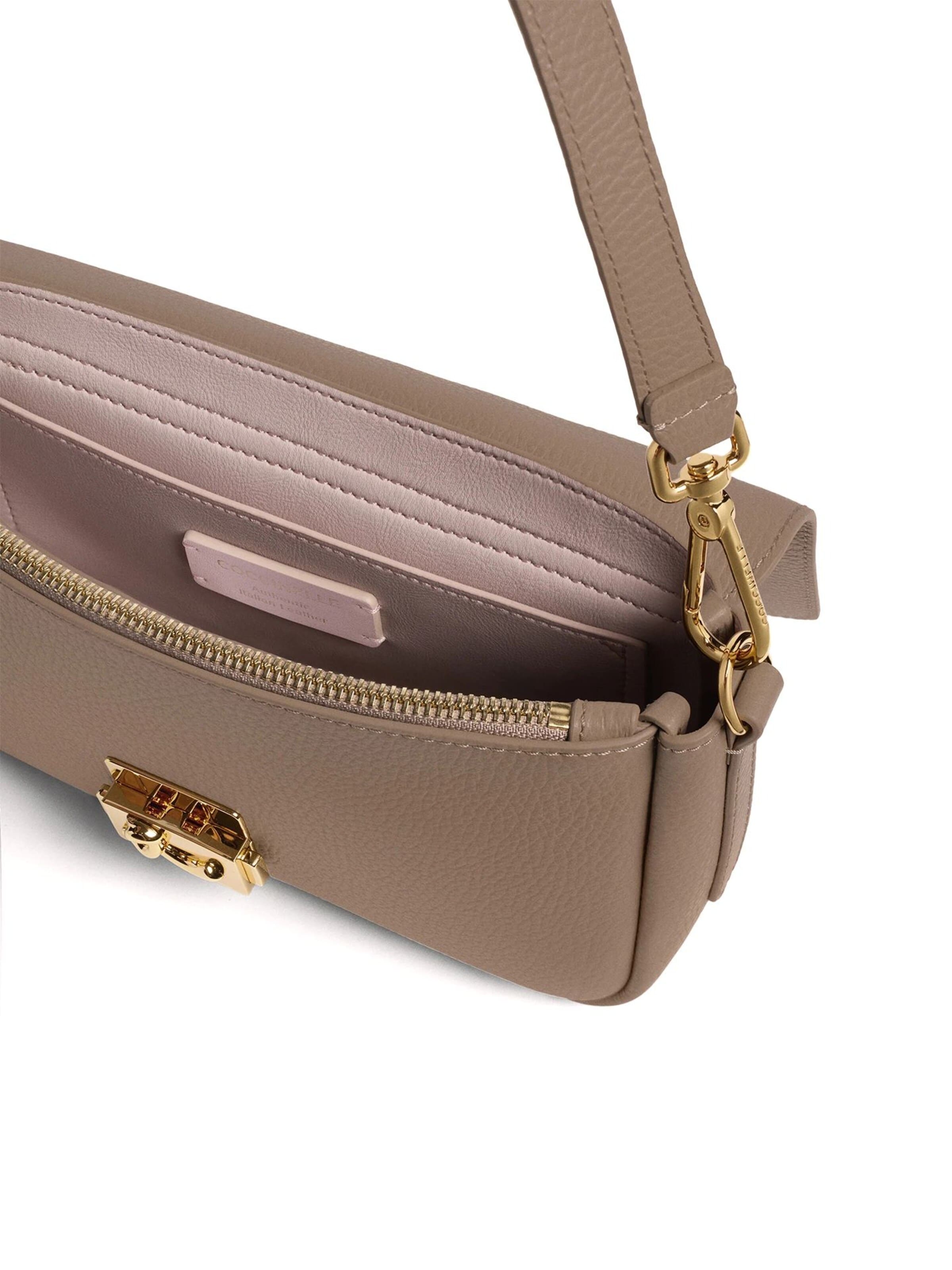 Coccinelle - Bolso de mano 'Coccinelle C-Me Lock Medium' en gris