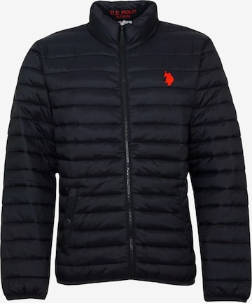U.S. POLO ASSN. Between-season jacket in Black: front
