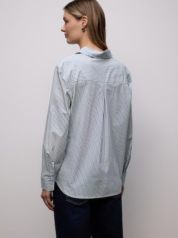 STREET ONE Bluse in Blau