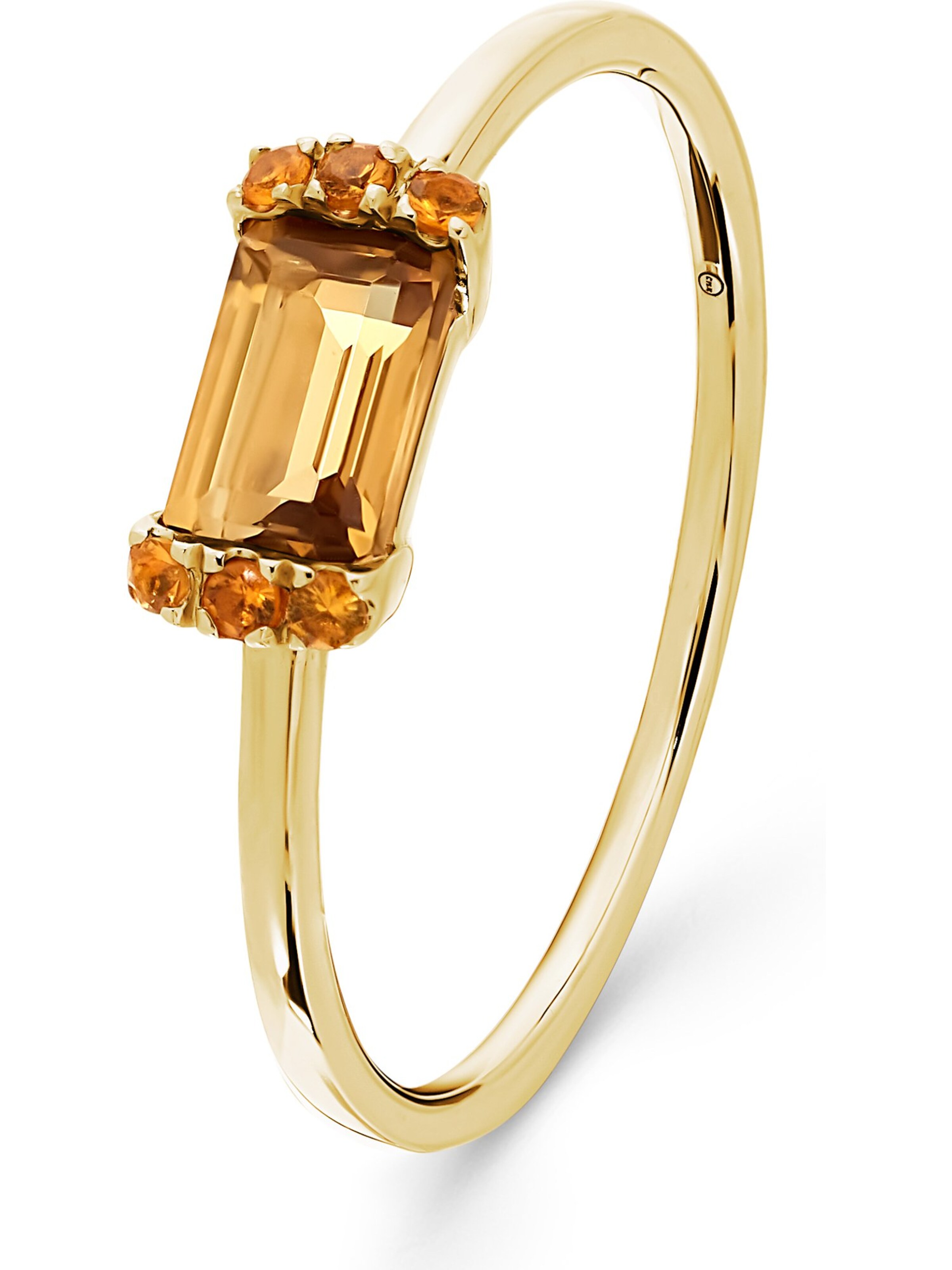 CHRIST Ring in Gold: Vorderseite