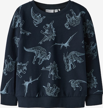 NAME IT Sweatshirt 'NMMVARON' in Blauw: voorkant