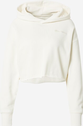 Champion Authentic Athletic Apparel Sweatshirt in White: front