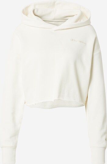 Champion Authentic Athletic Apparel Sweat-shirt en mastic / blanc, Vue avec produit