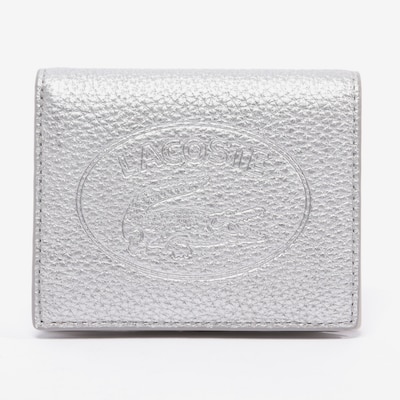 LACOSTE Small Leather Goods in One size in Silver, Item view