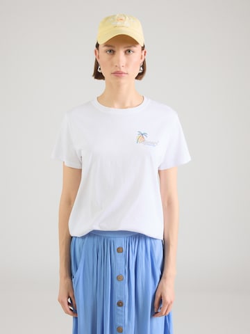 RIP CURL - Camiseta 'TIDE LINE' en blanco