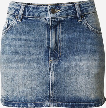 TOPSHOP Skirt in Blue: front