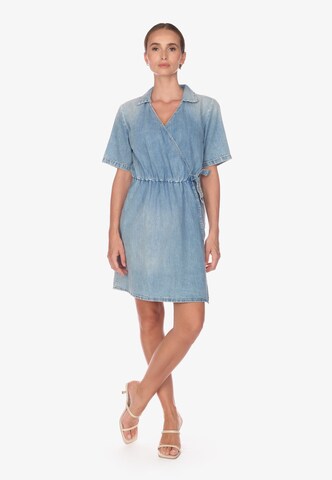 Robe 'FLOE' Le Temps Des Cerises en bleu