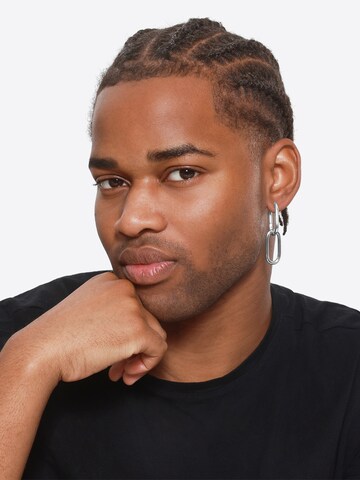 Boucles d'oreilles 'Colin' Heideman en argent : devant