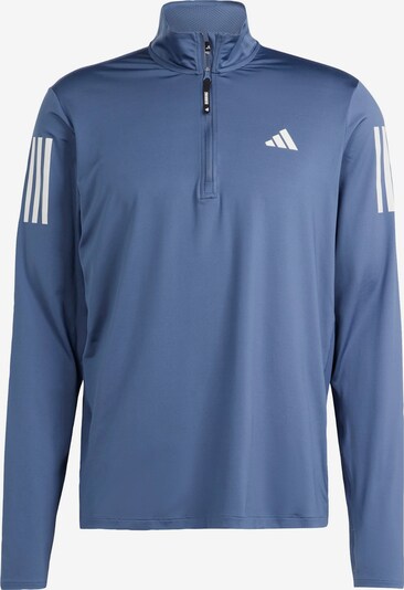 ADIDAS PERFORMANCE Camisa funcionais 'Own The Run' em azul / branco, Vista do produto