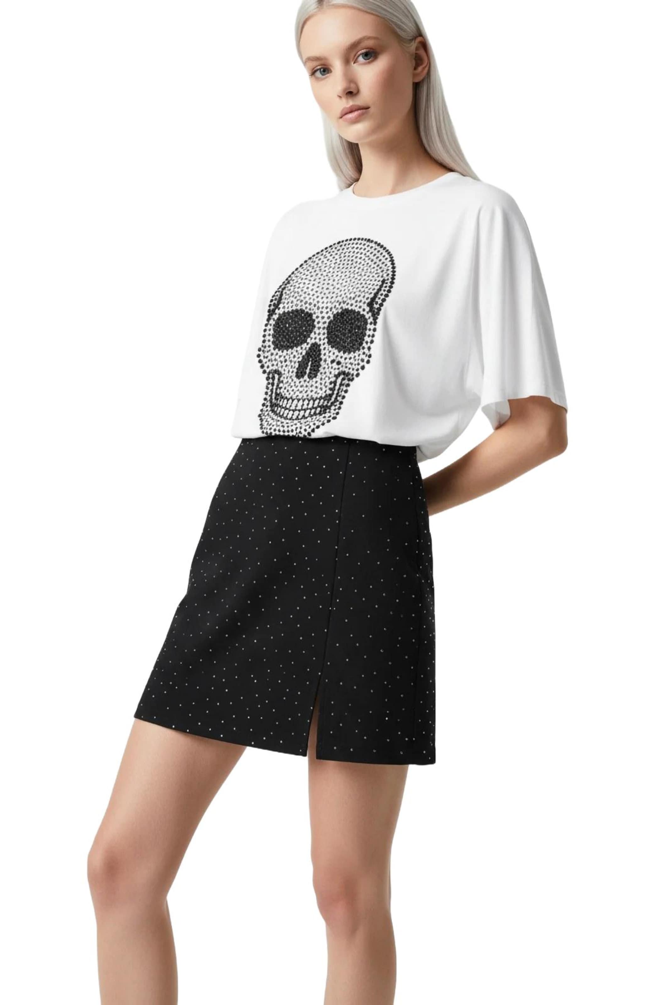 Alexa Dash Skirt in Black