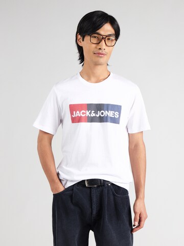 JACK & JONES Tričko 'JWHCORP' – černá: přední strana