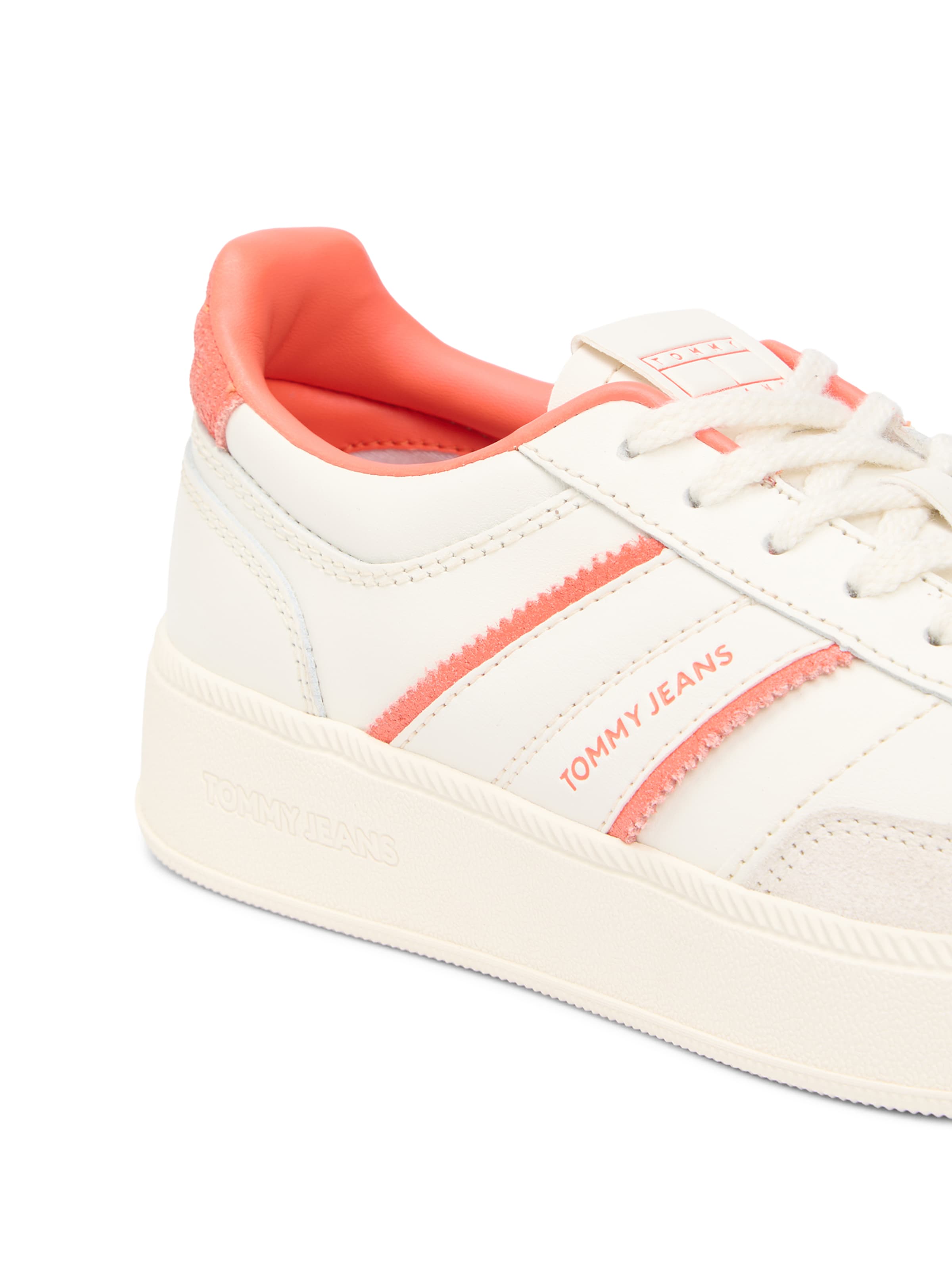 Tommy Jeans Rövid szárú sportcipők 'THE GREENWICH EDGE' - fehér