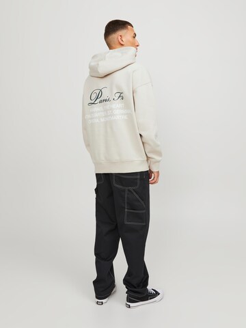 JACK & JONES Sweatshirt 'JORCapital' in Beige