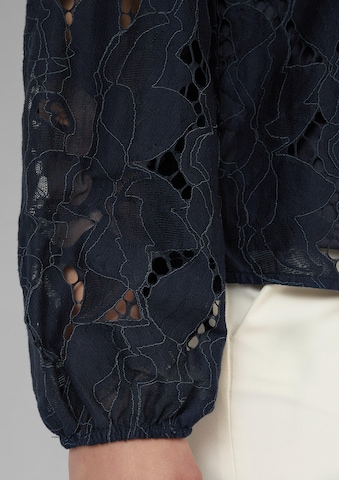 s.Oliver BLACK LABEL Bluse in Blau