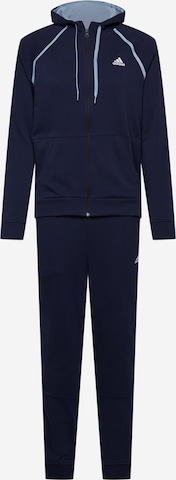ADIDAS PERFORMANCE Tracksuit in Blue: front