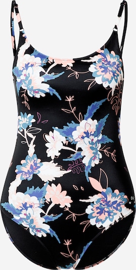 Costum de baie sport ROXY pe albastru / roz vechi / negru / alb, Vizualizare produs