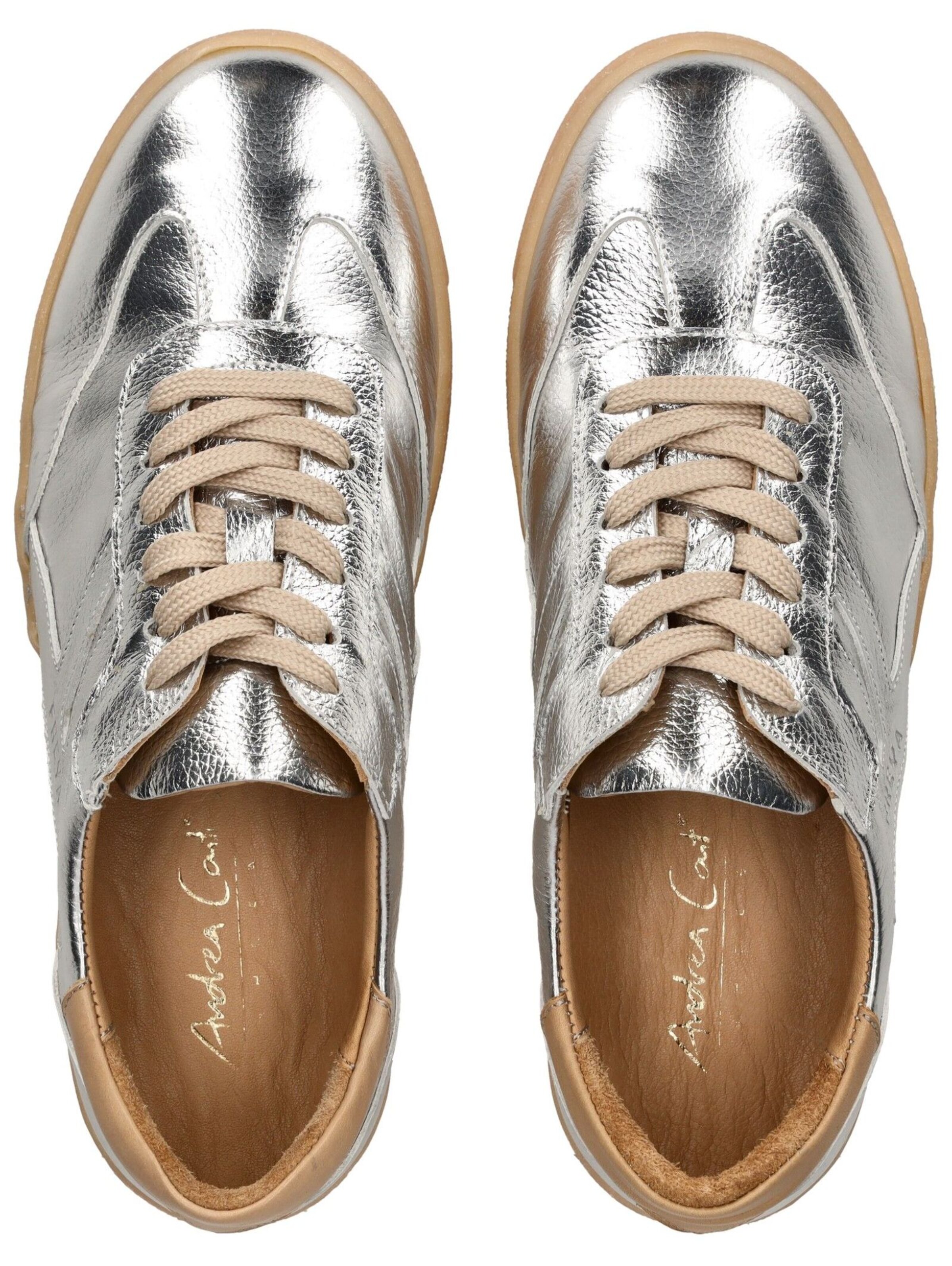 Baskets basses ANDREA CONTI en argent