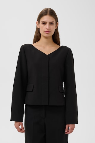SOAKED IN LUXURY - Blazer en negro: frente