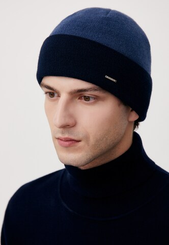Finn Flare Muts 'Winter' in Blauw: voorkant