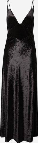 Bardot فستان سهرة بلون أسود: الأمام