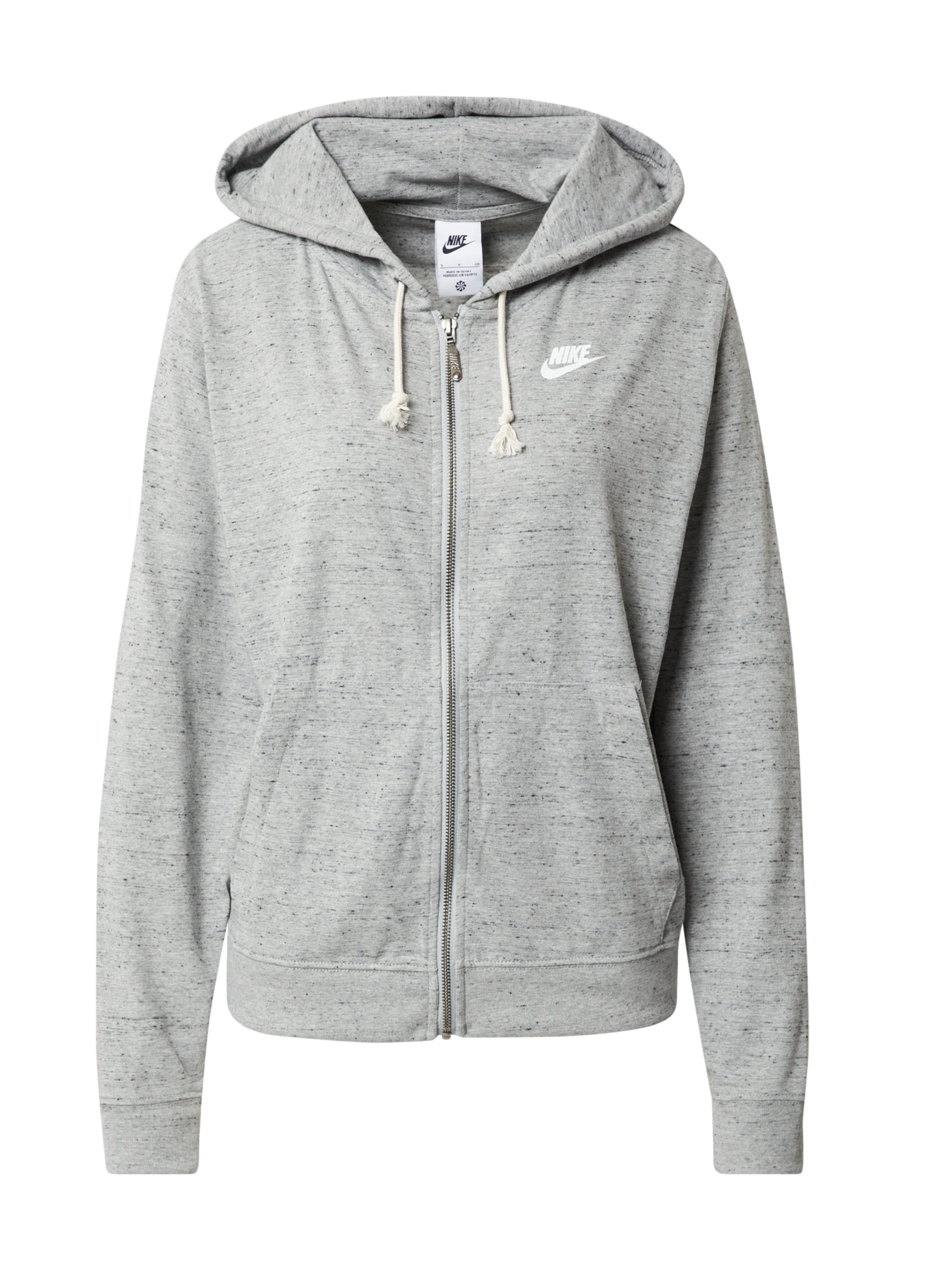 Nike Sportswear Bluza rozpinana w kolorze szary: przód