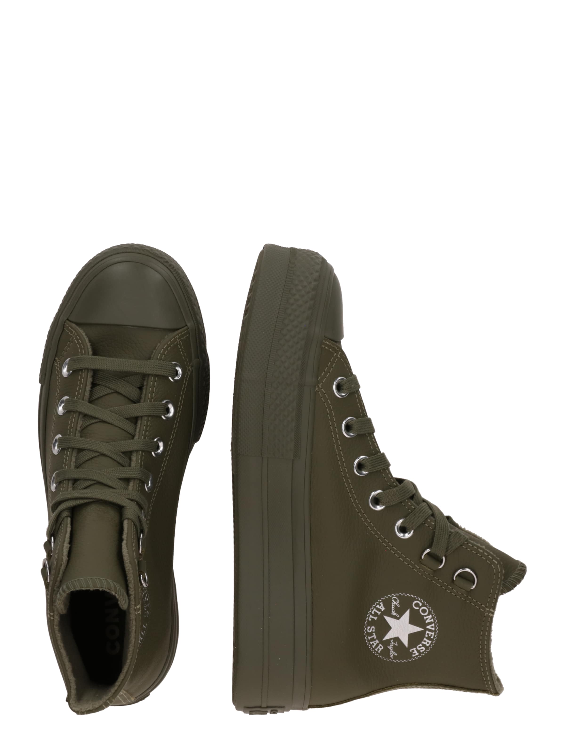 CONVERSE Sneaker high 'CTAS' i grøn