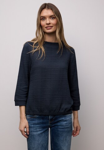 STREET ONE Shirt in Blau: Vorderseite