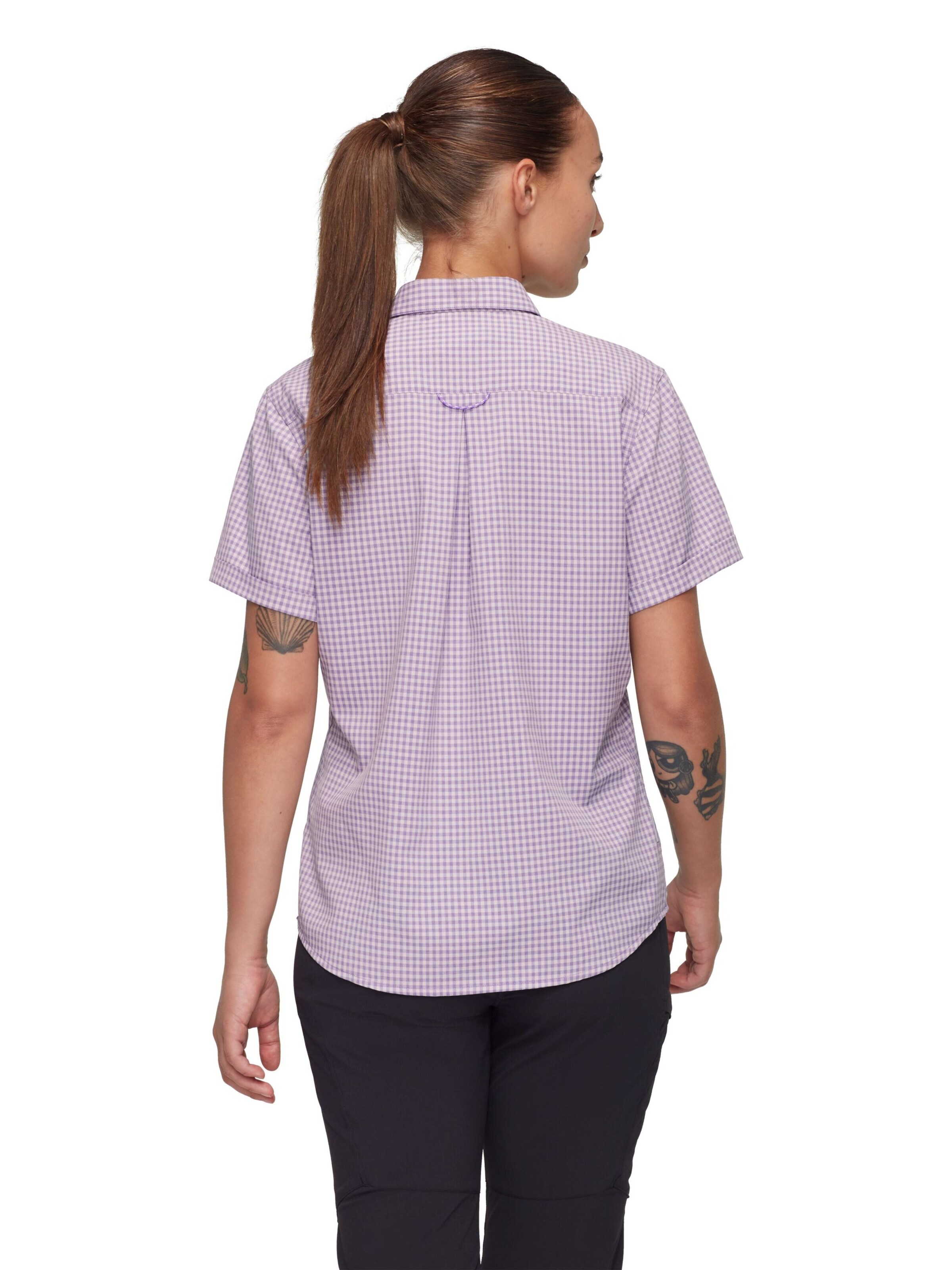 MAMMUT Funktionsbluse 'Aada' in Lila