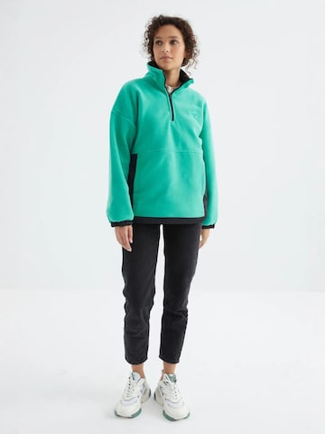 Giacca di pile di Tommy Life in verde