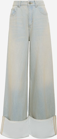 Wide Leg Jean ADIDAS ORIGINALS en bleu : devant
