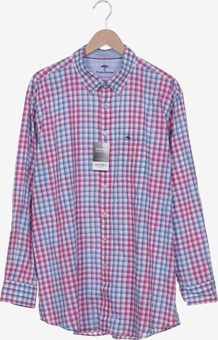 FYNCH-HATTON Button Up Shirt in XXXL in Pink: front
