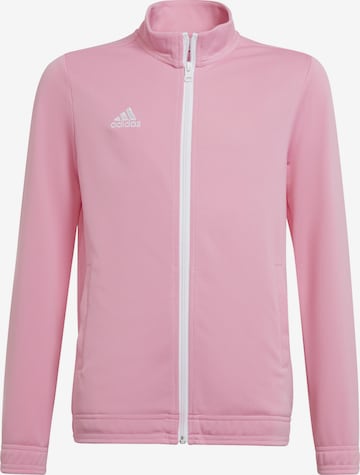 ADIDAS PERFORMANCE Athletic Jacket 'Entrada 22' in Pink: front