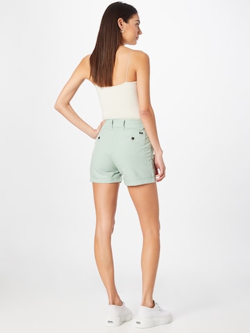 Superdry Regular Pleat-Front Pants in Green