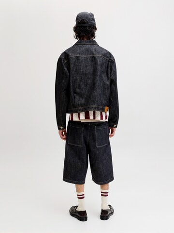 JACK & JONES Baggy Τζιν πλισέ 'JJIRON JJLLOYD' σε μπλε