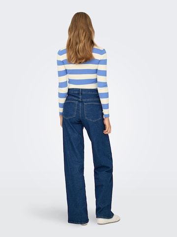 ONLY Wide leg Jeans 'SANNA' in Blue