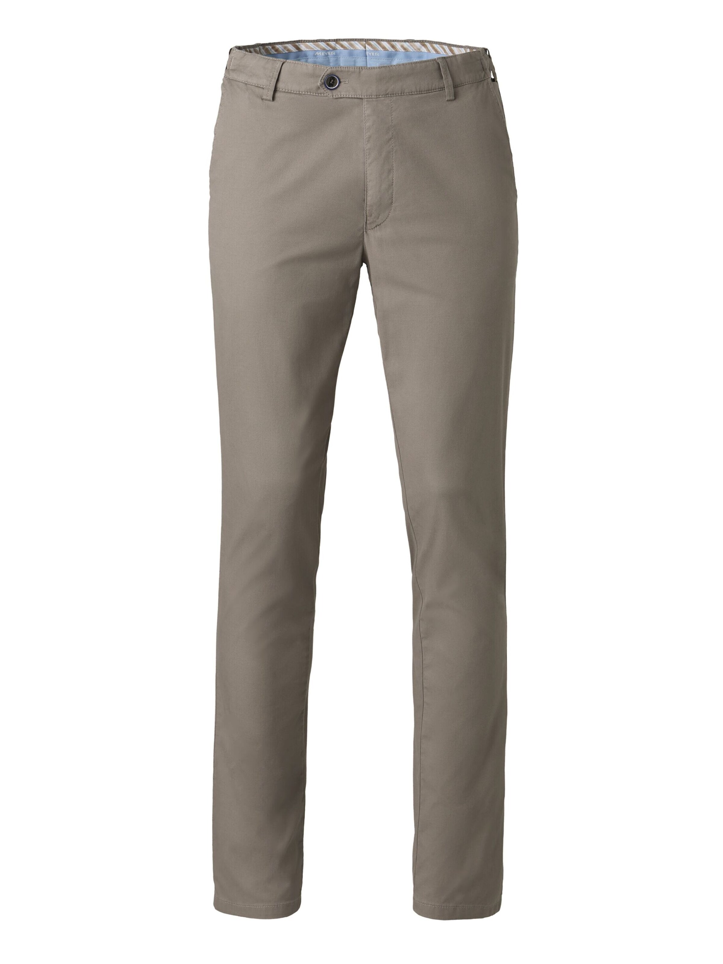 MEYER Regular Chino 'Oslo' in Beige: voorkant