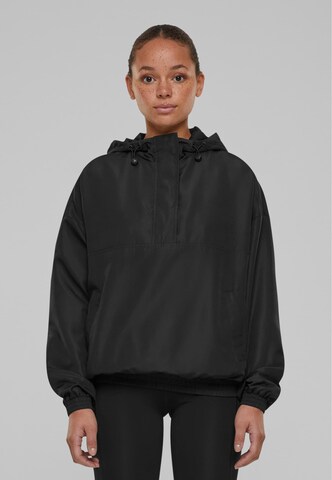 Urban Classics Jacke in Schwarz: Vorderseite