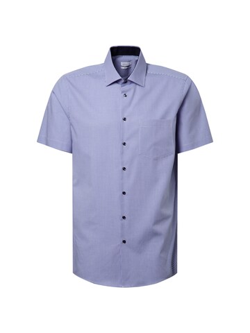 Coupe regular Chemise business SEIDENSTICKER en bleu : devant