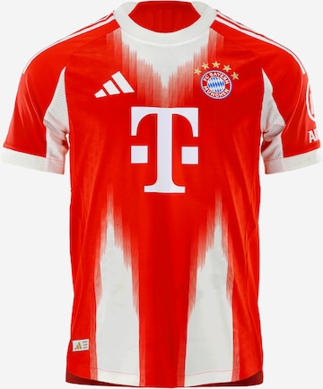 ADIDAS PERFORMANCE - Camiseta de fútbol 'Authentic Home 25-26' en rojo: frente