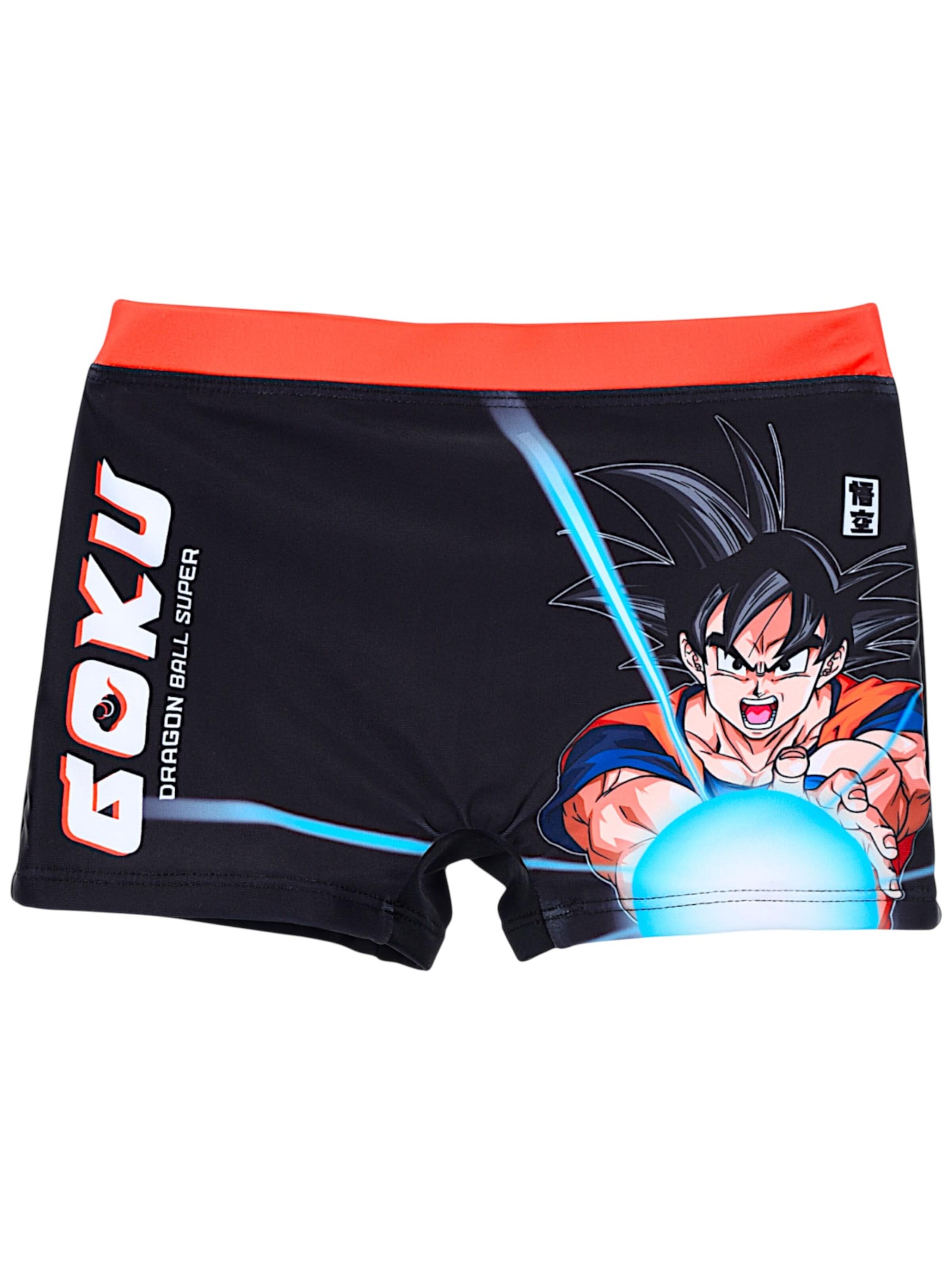 Dragon Ball Board Shorts 'Dragon Ball Badehose' in Black: front