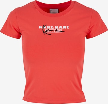 Karl Kani Shirt in Rood: voorkant