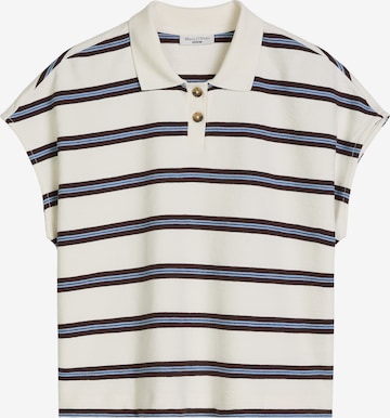 Marc O'Polo DENIM Poloshirt in Beige: Vorderseite