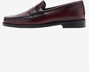 MANGO Classic Flats 'Luisa' in Red: front