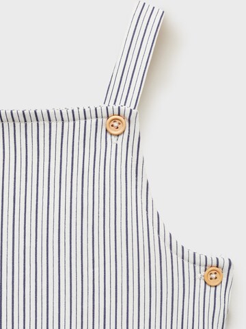 Regular Salopette 'DUNGAREES MARINE' MANGO KIDS en blanc